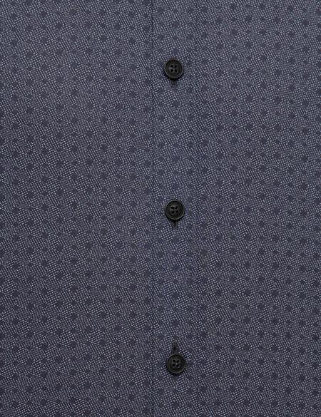 Antrasit Gri Slim Fit Gömlek - 50209602019