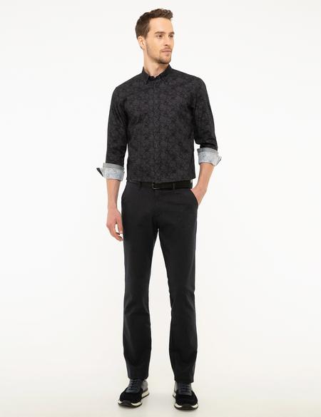 Lacivert Regular Fit Chino Pantolon - 50210372027