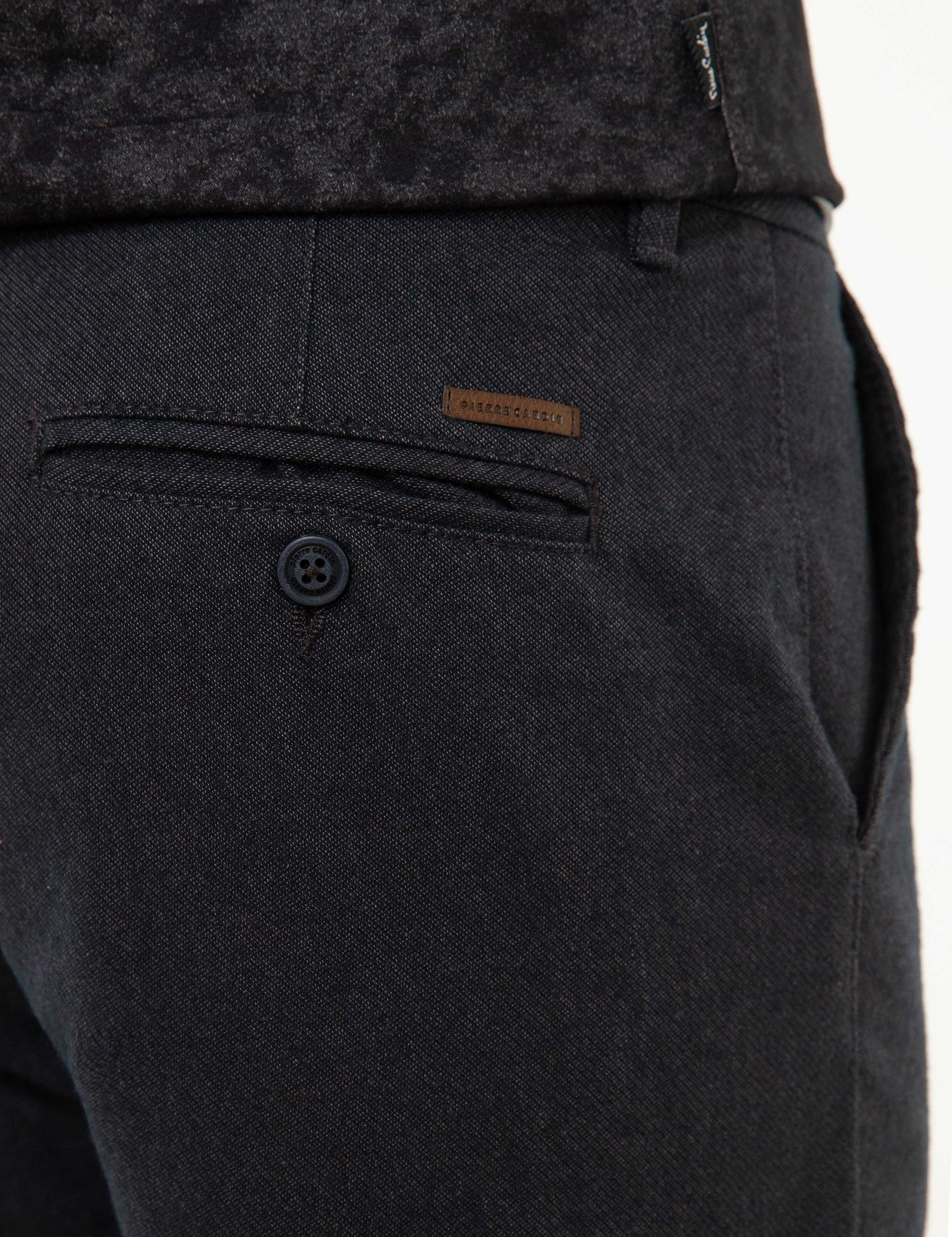Lacivert Regular Fit Chino Pantolon - Image 4