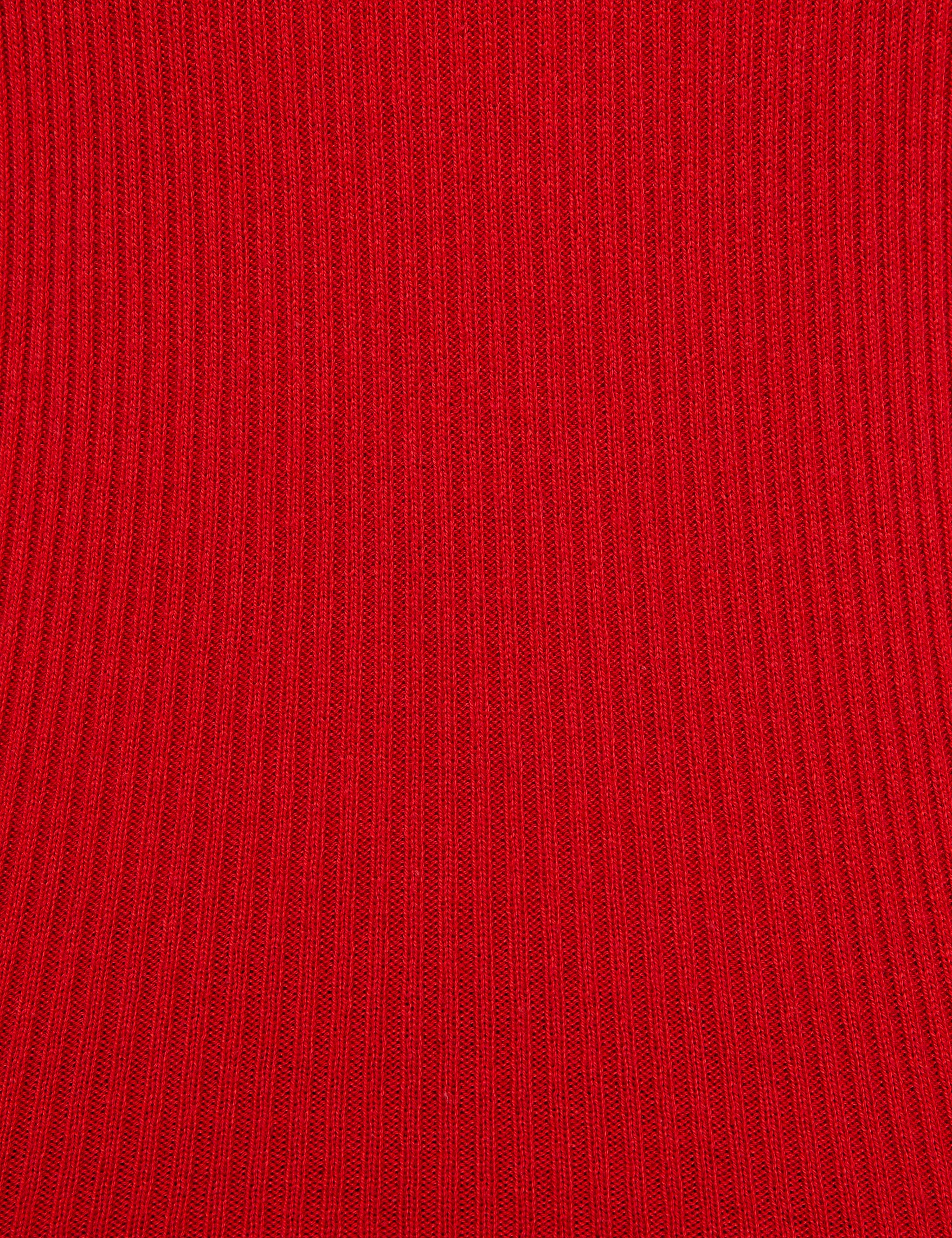 Kırmızı Triko Kazak - Image 6