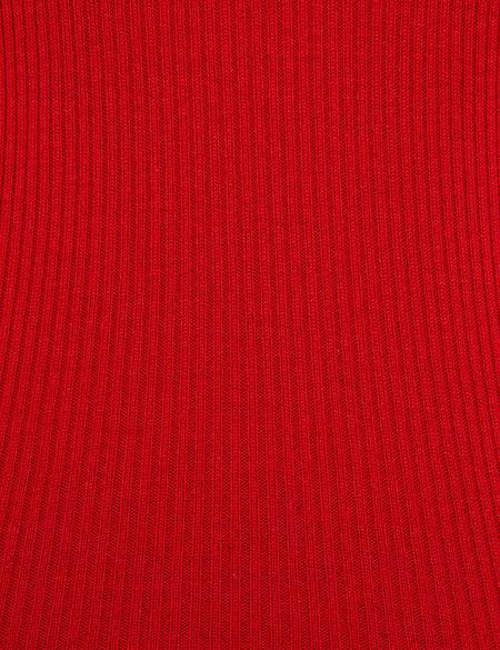 Kırmızı Slim Fit Kazak - 50210380083