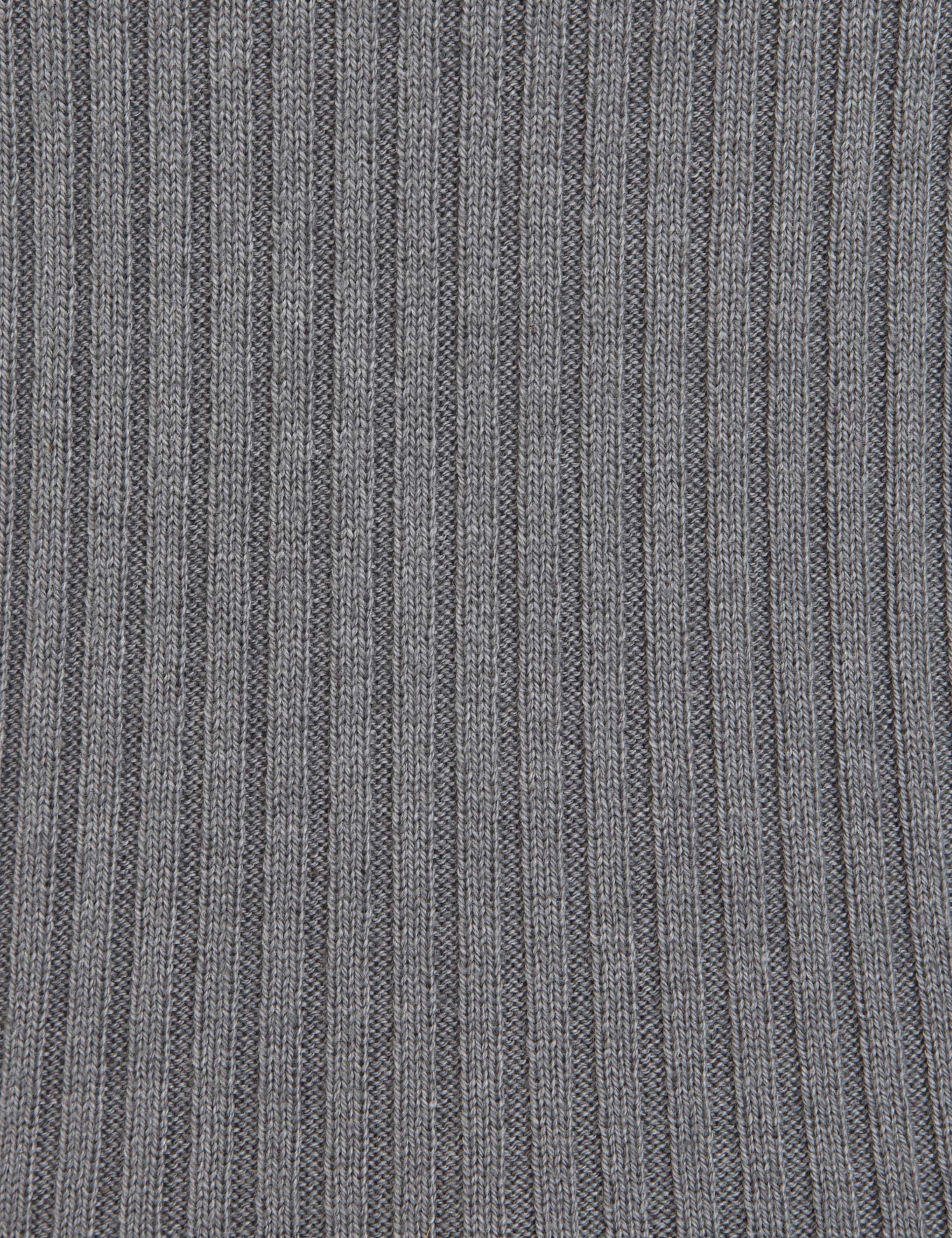 Gri Slim Fit Kazak - Image 6