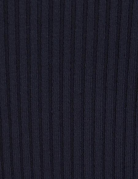 Lacivert Slim Fit Balıkçı Yaka Triko Kazak - 50210396018