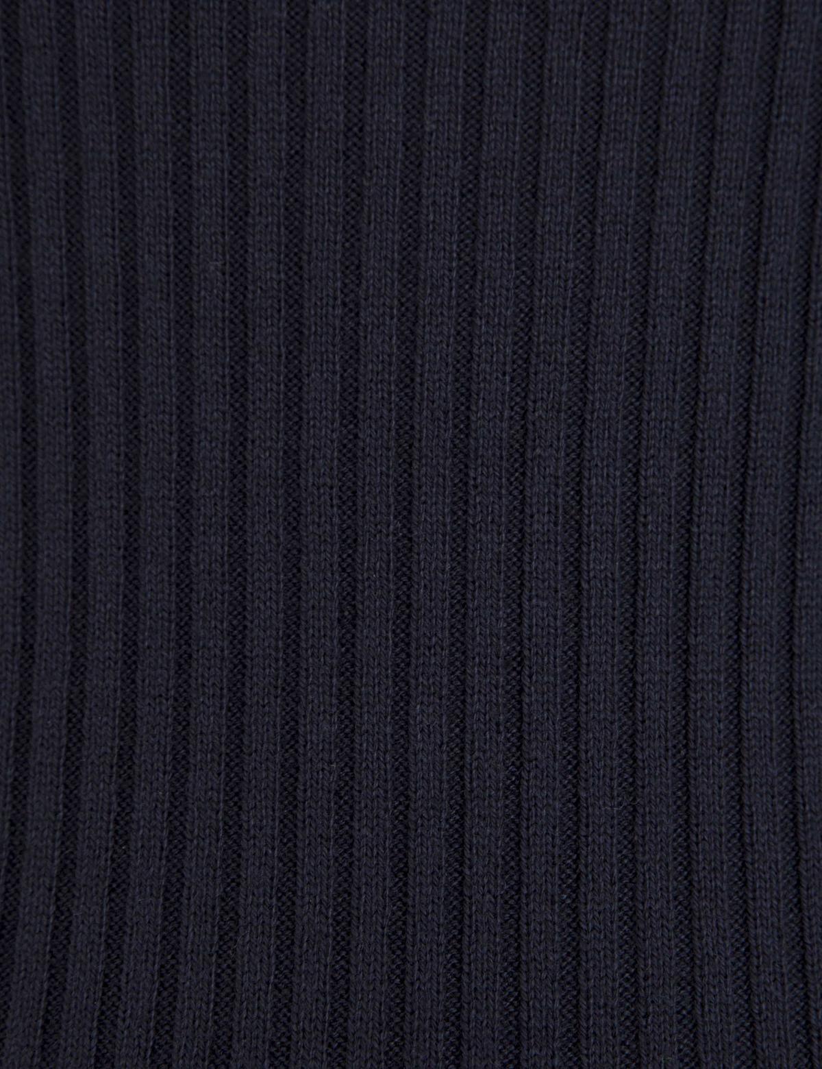 Lacivert Slim Fit Bisiklet Yaka Kazak - 50210397016