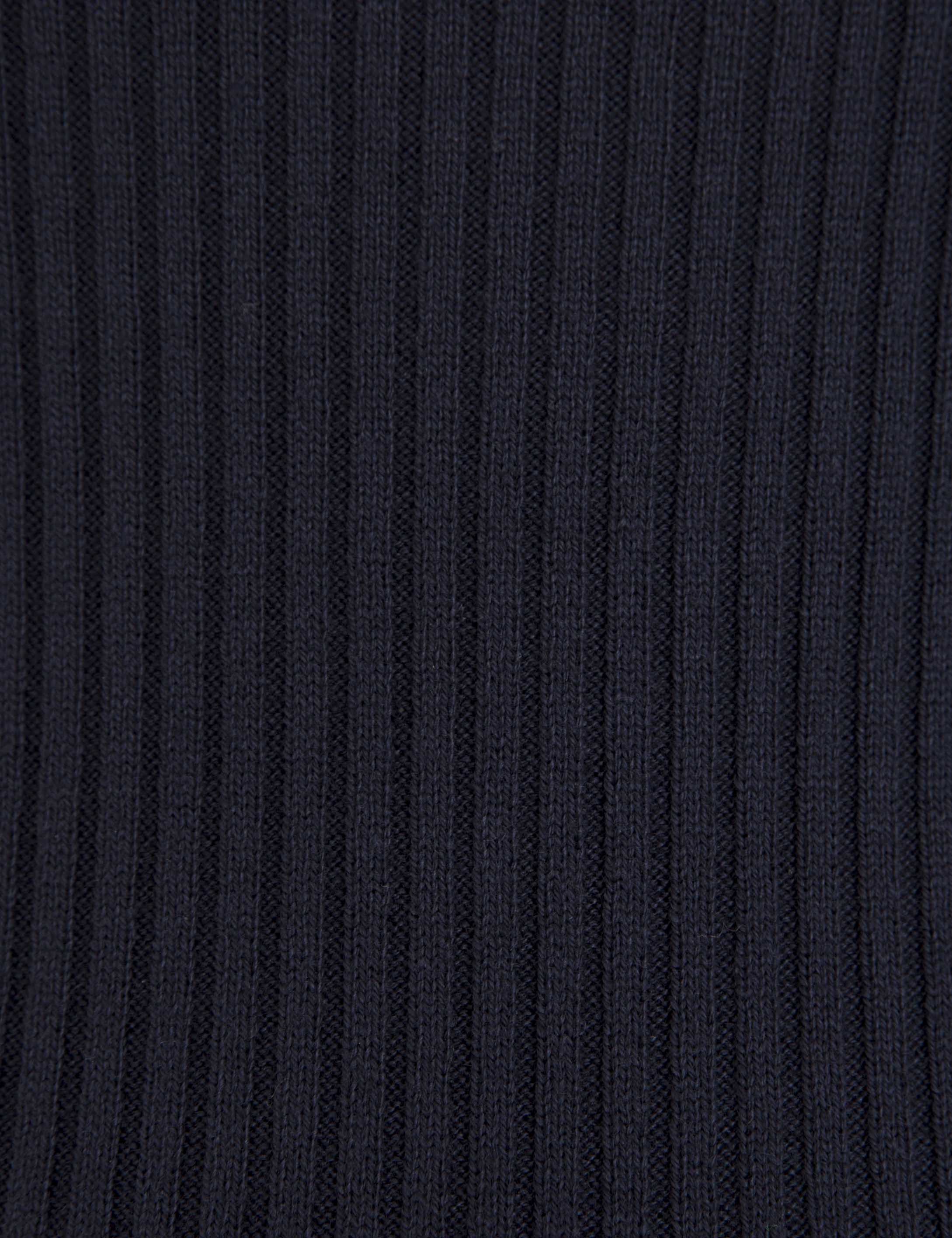 Lacivert Slim Fit Bisiklet Yaka Kazak - Image 6