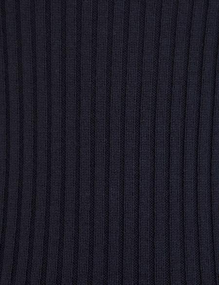 Lacivert Slim Fit Bisiklet Yaka Kazak - 50210397016