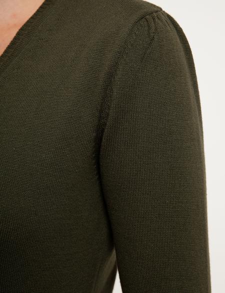 Haki Slim Fit Kazak - 50210425011