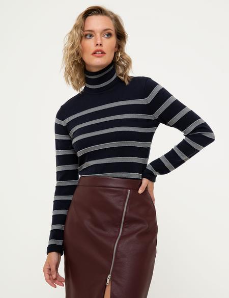 Lacivert Slim Fit Kazak - 50210426018