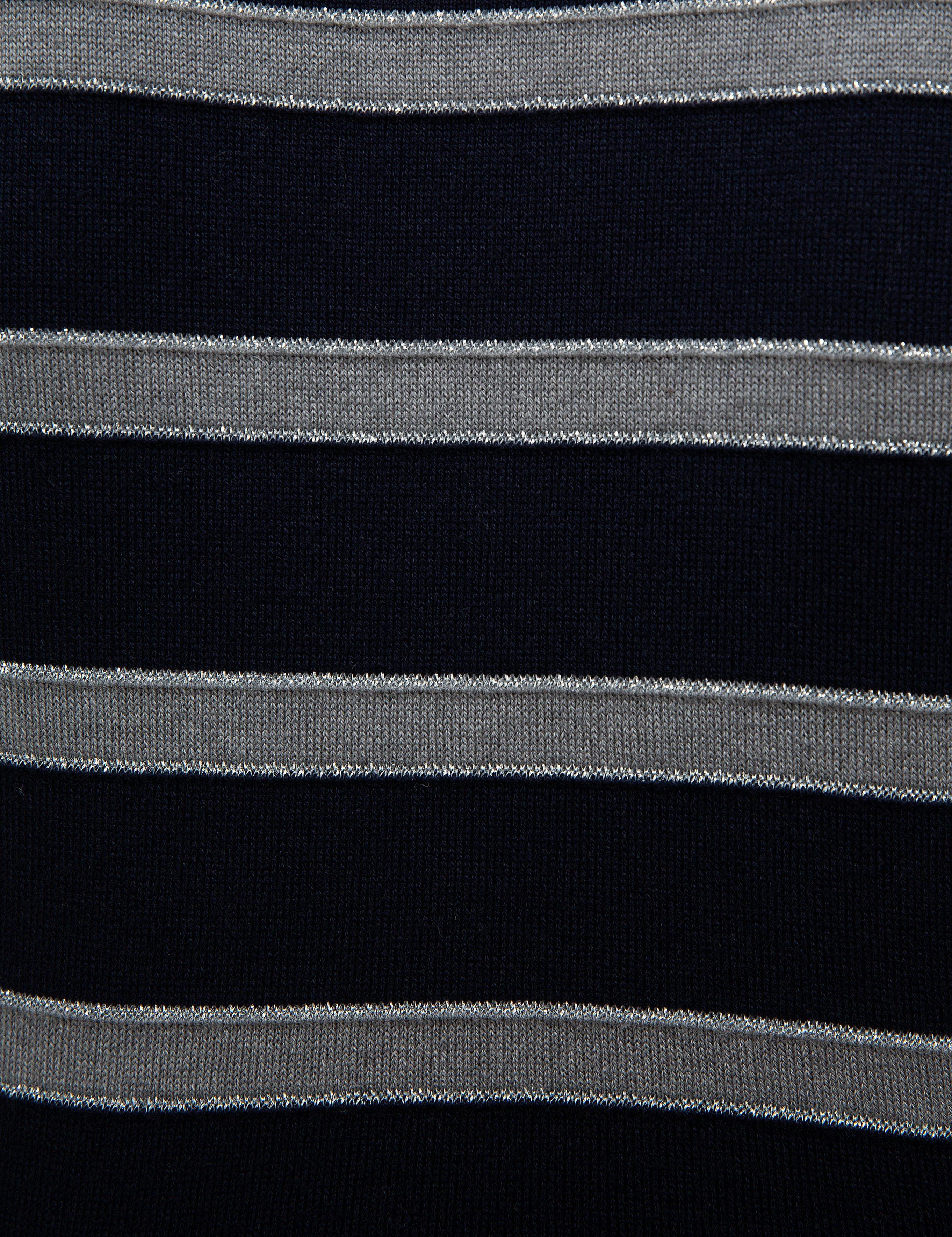 Lacivert Slim Fit Kazak