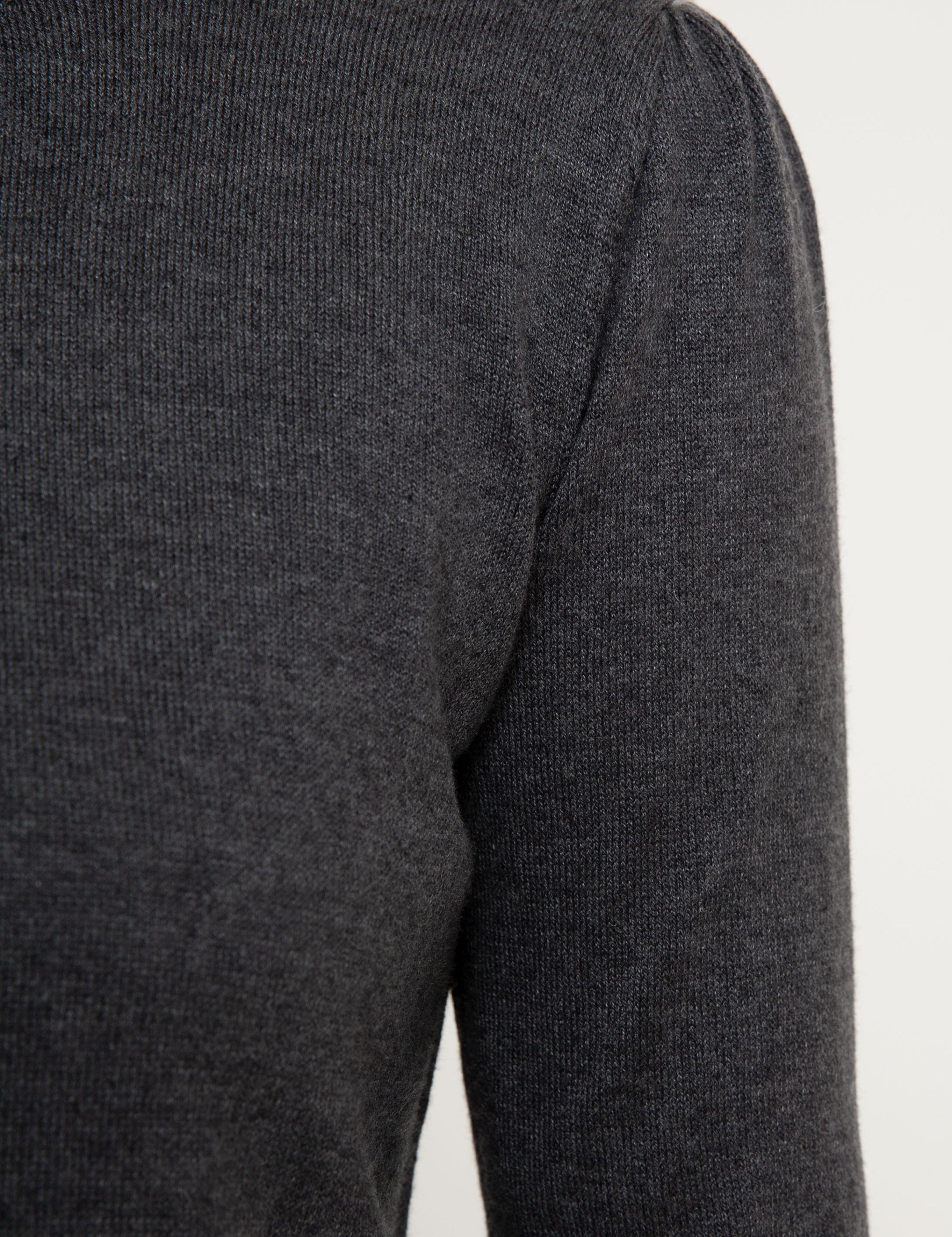 Gri Slim Fit Triko Hırka