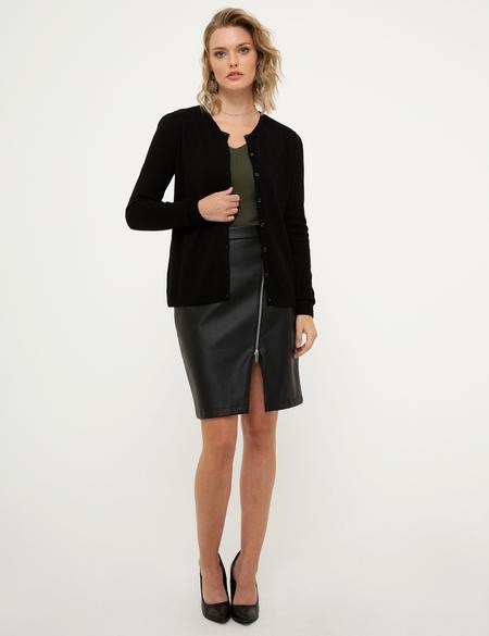 Siyah Triko Hırka - 50210427001