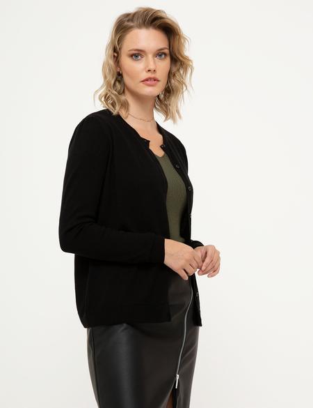 Siyah Triko Hırka - 50210427001