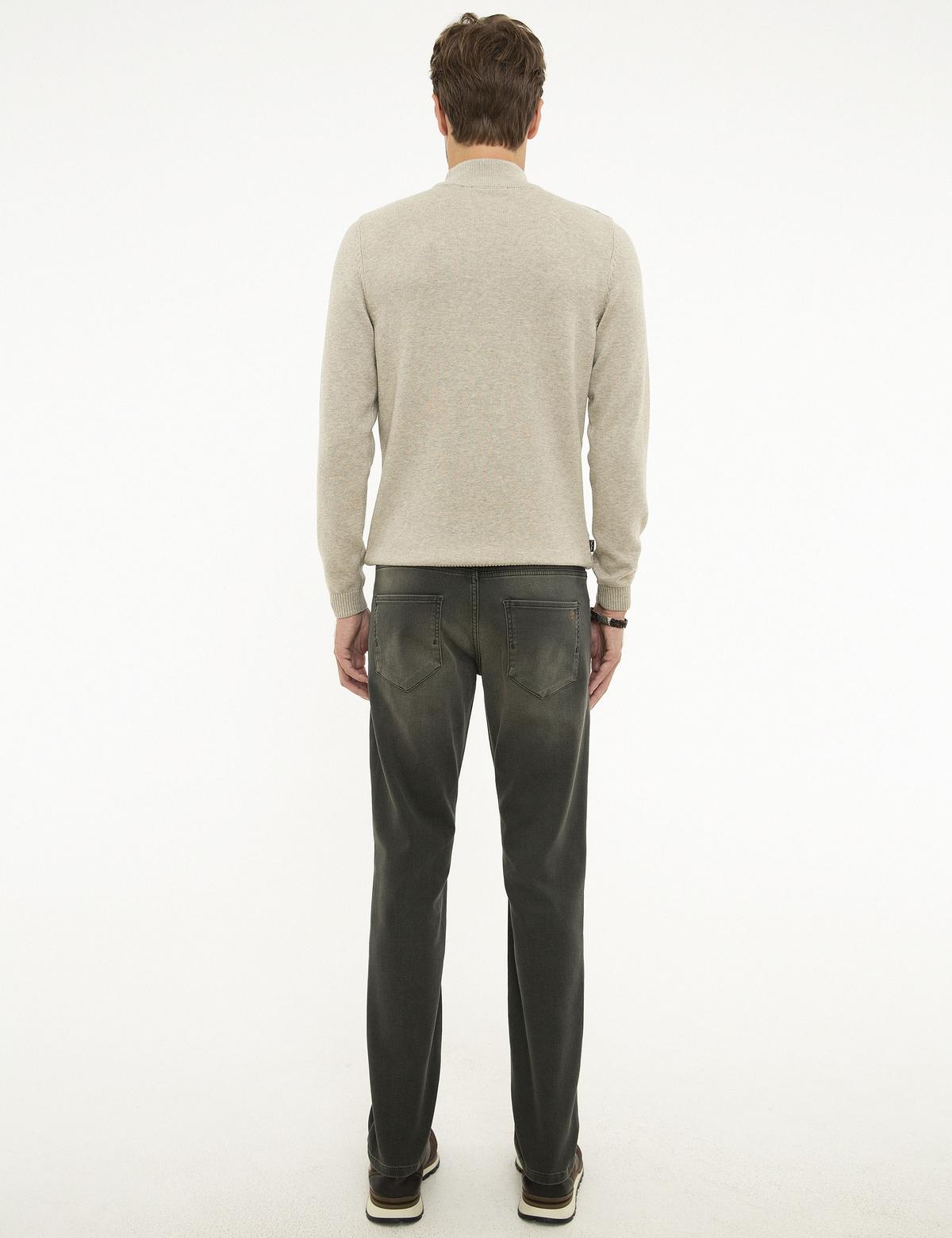 Haki Slim Fit Denim Pantolon - 50211216036