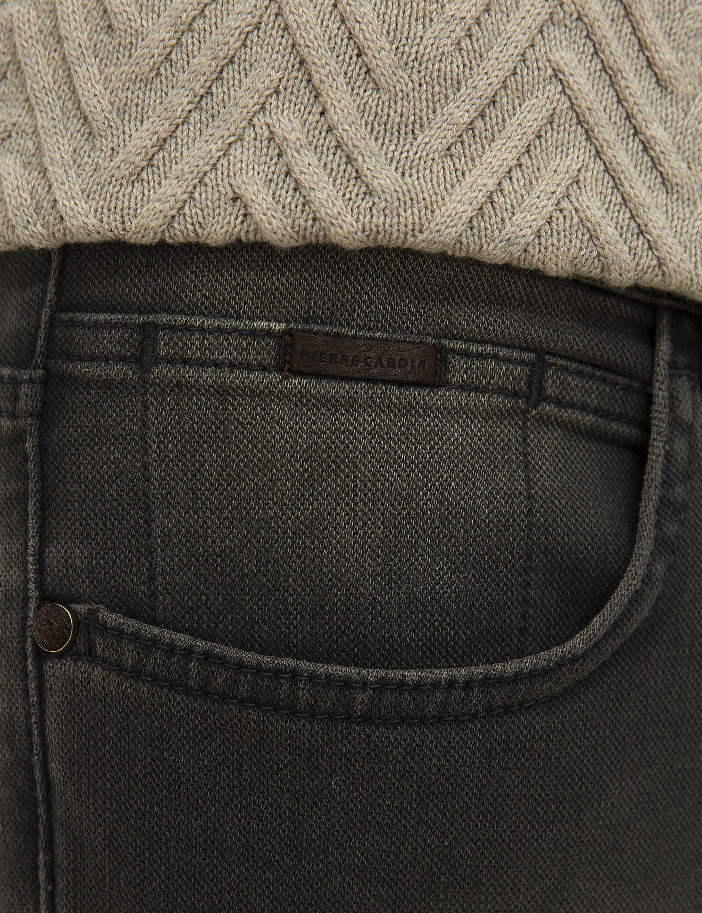 Haki Slim Fit Denim Pantolon