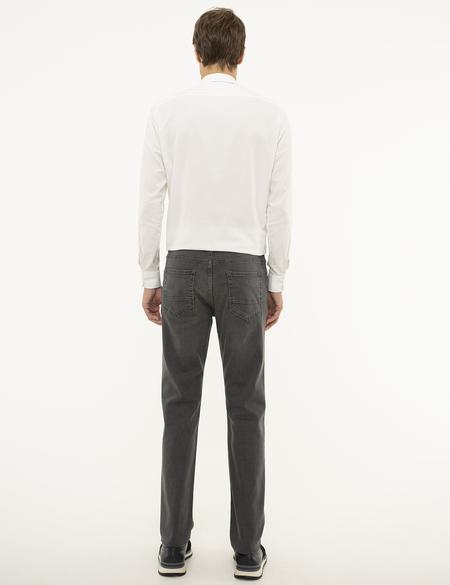 Gri Slim Fit Jean Pantolon - 50211314033