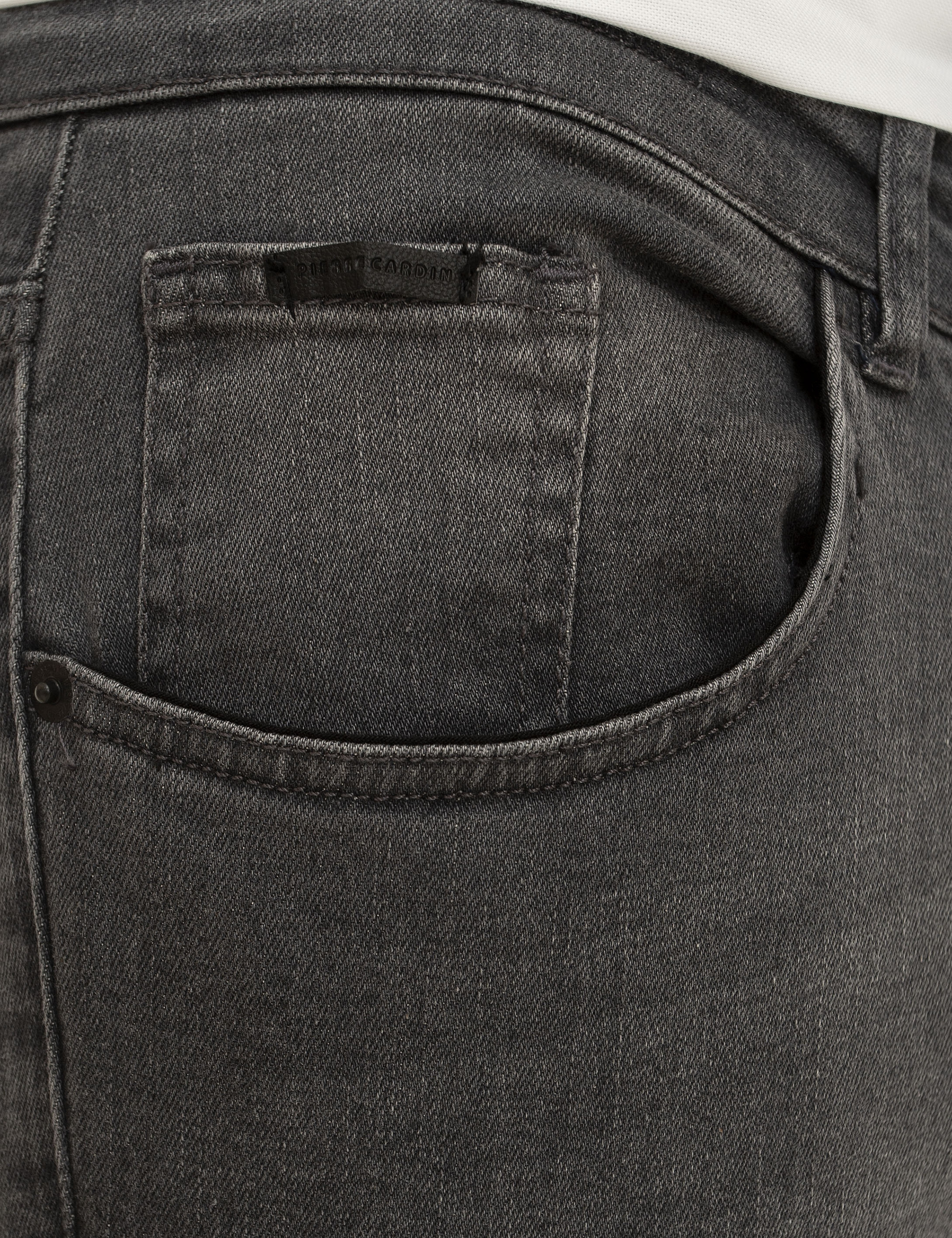 Gri Slim Fit Jean Pantolon - Image 4