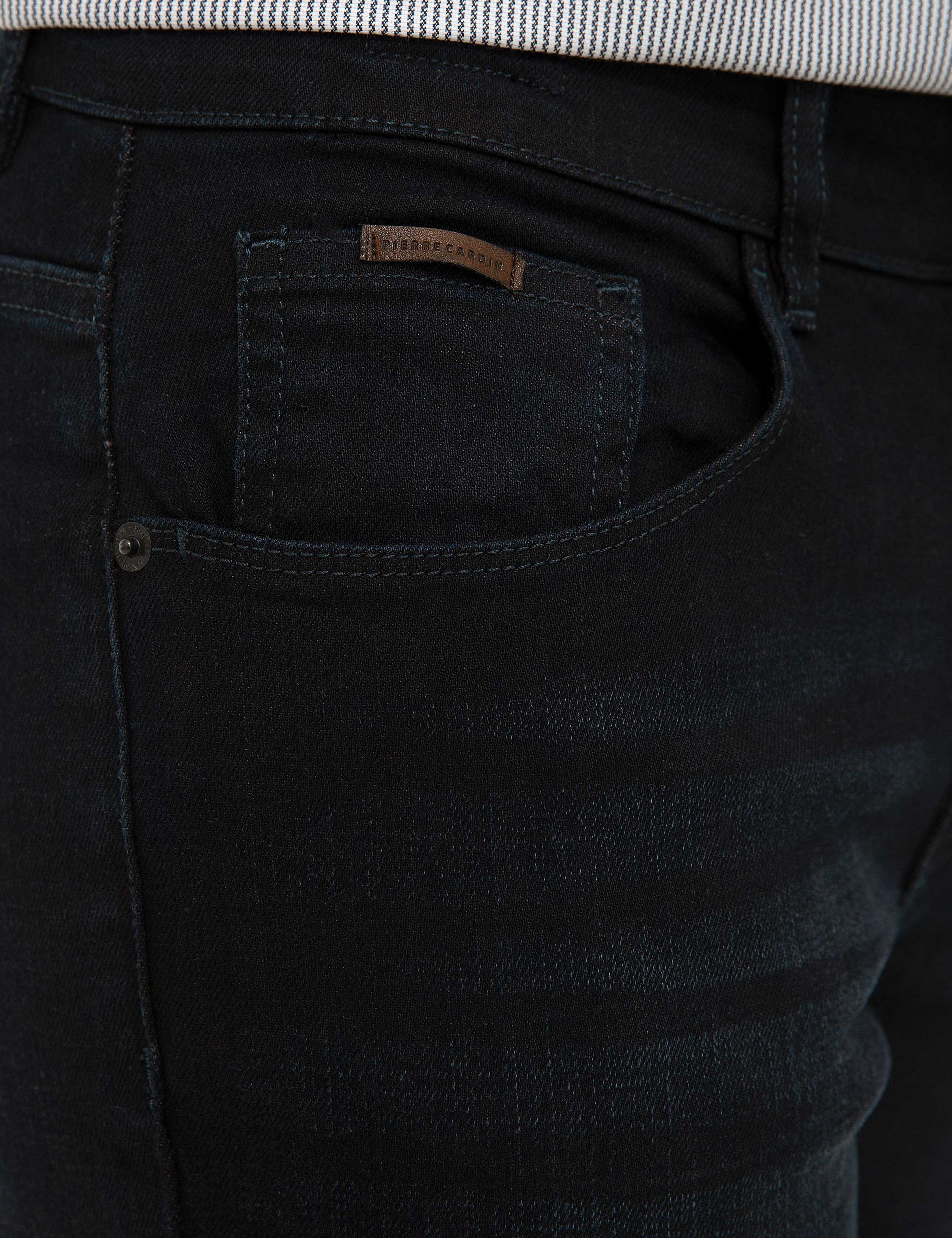 Koyu Lacivert Slim Fit Jean Pantolon - Image 4