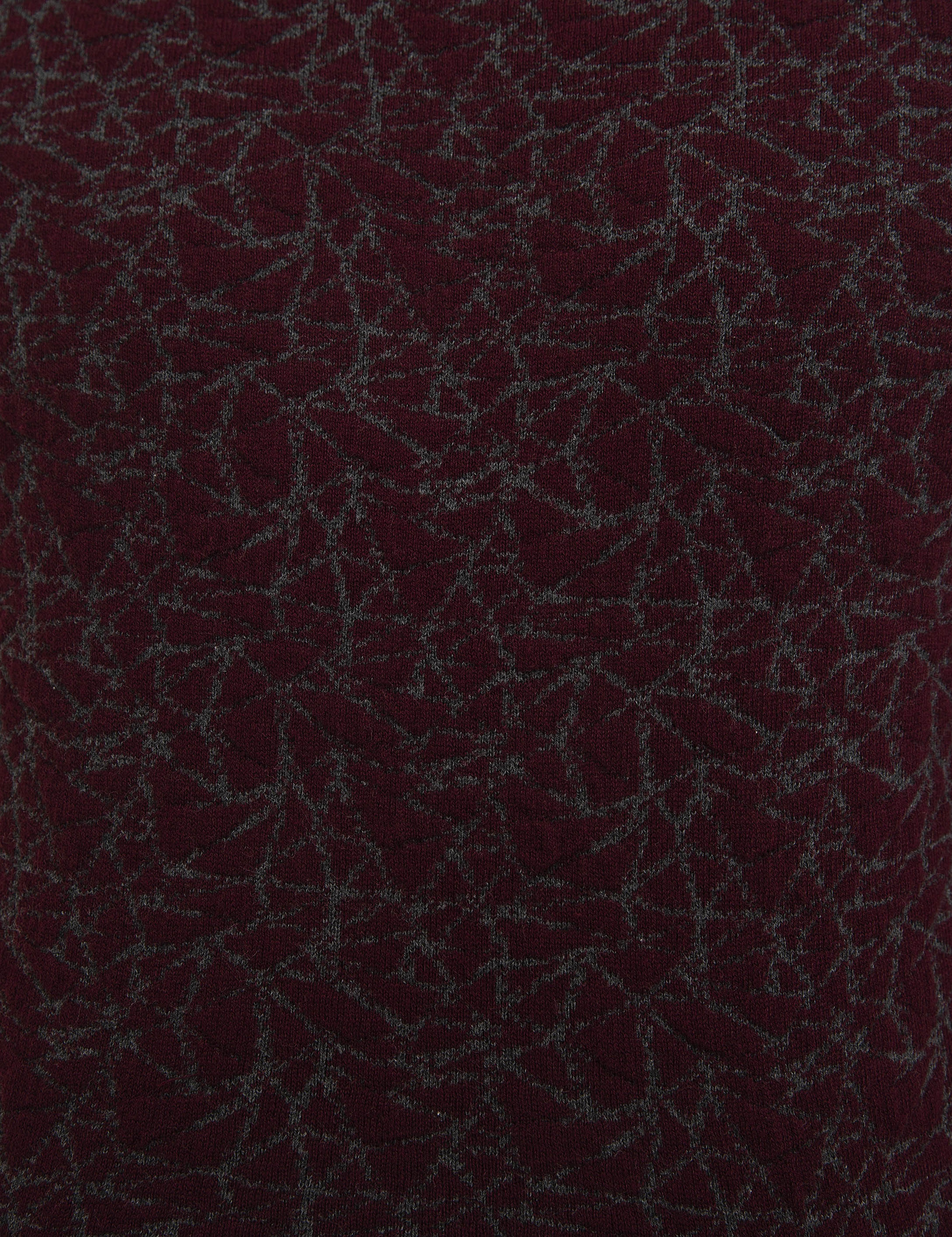 Bordo Slim Fit Triko Kazak