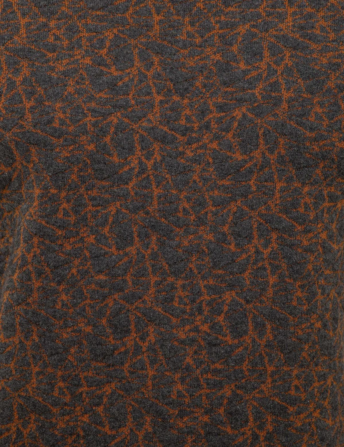 Gri Melanj Slim Fit Triko Kazak - 50211357044