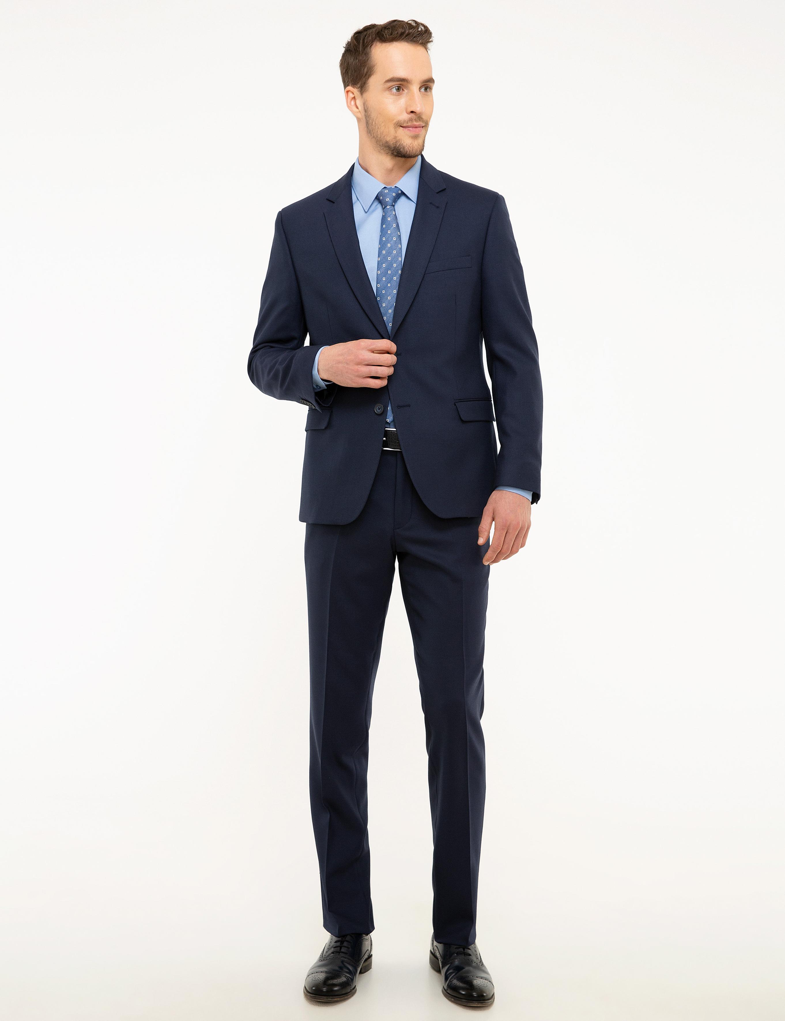 Lacivert Slim Fit Takım Elbise