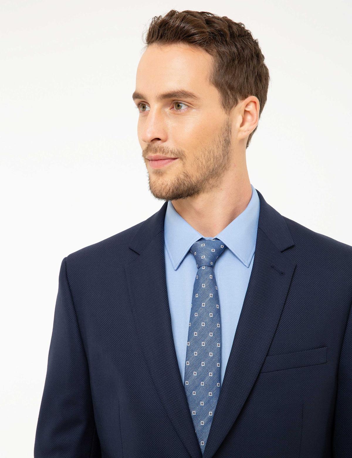 Lacivert Slim Fit Takım Elbise - 50211371017