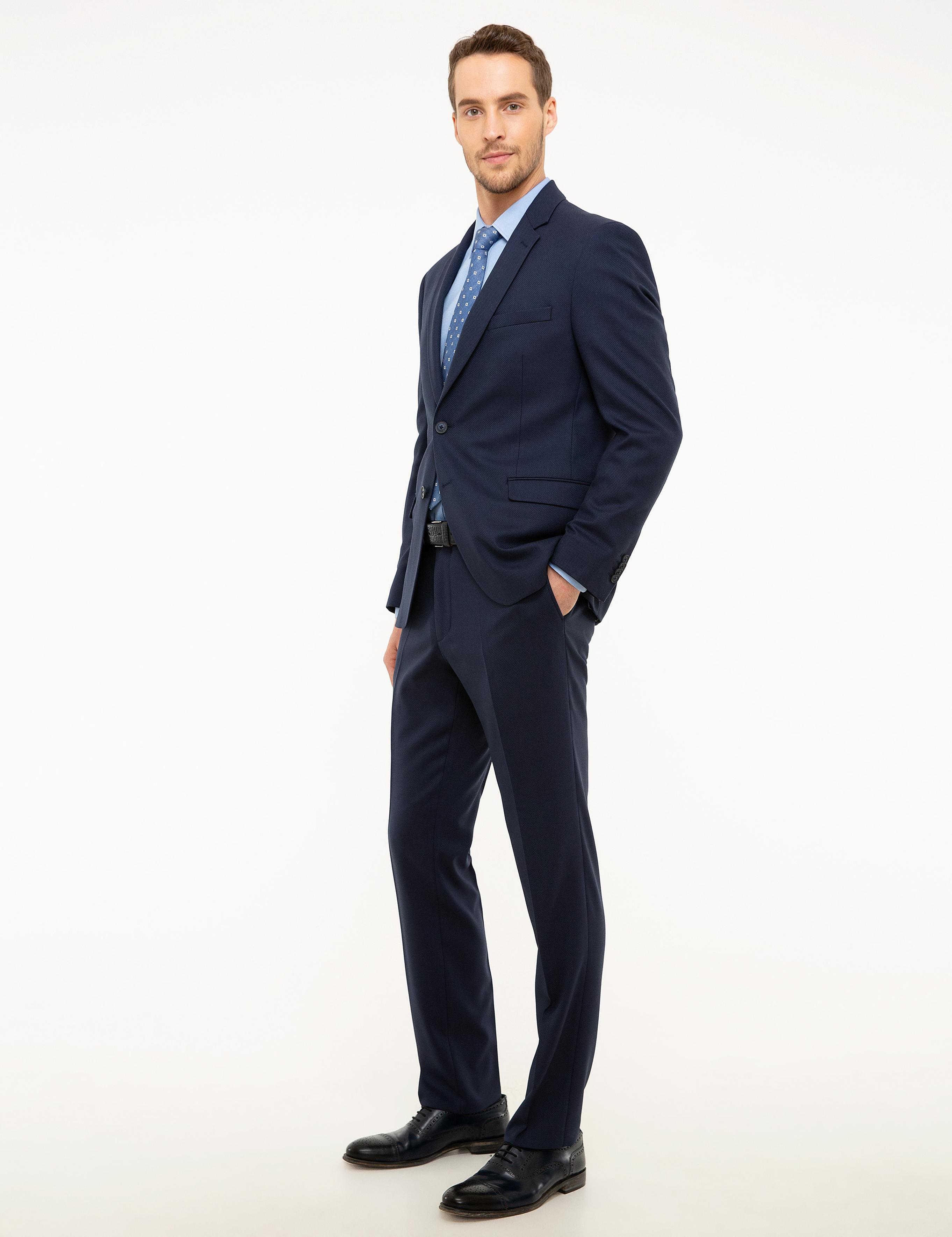 Lacivert Slim Fit Takım Elbise