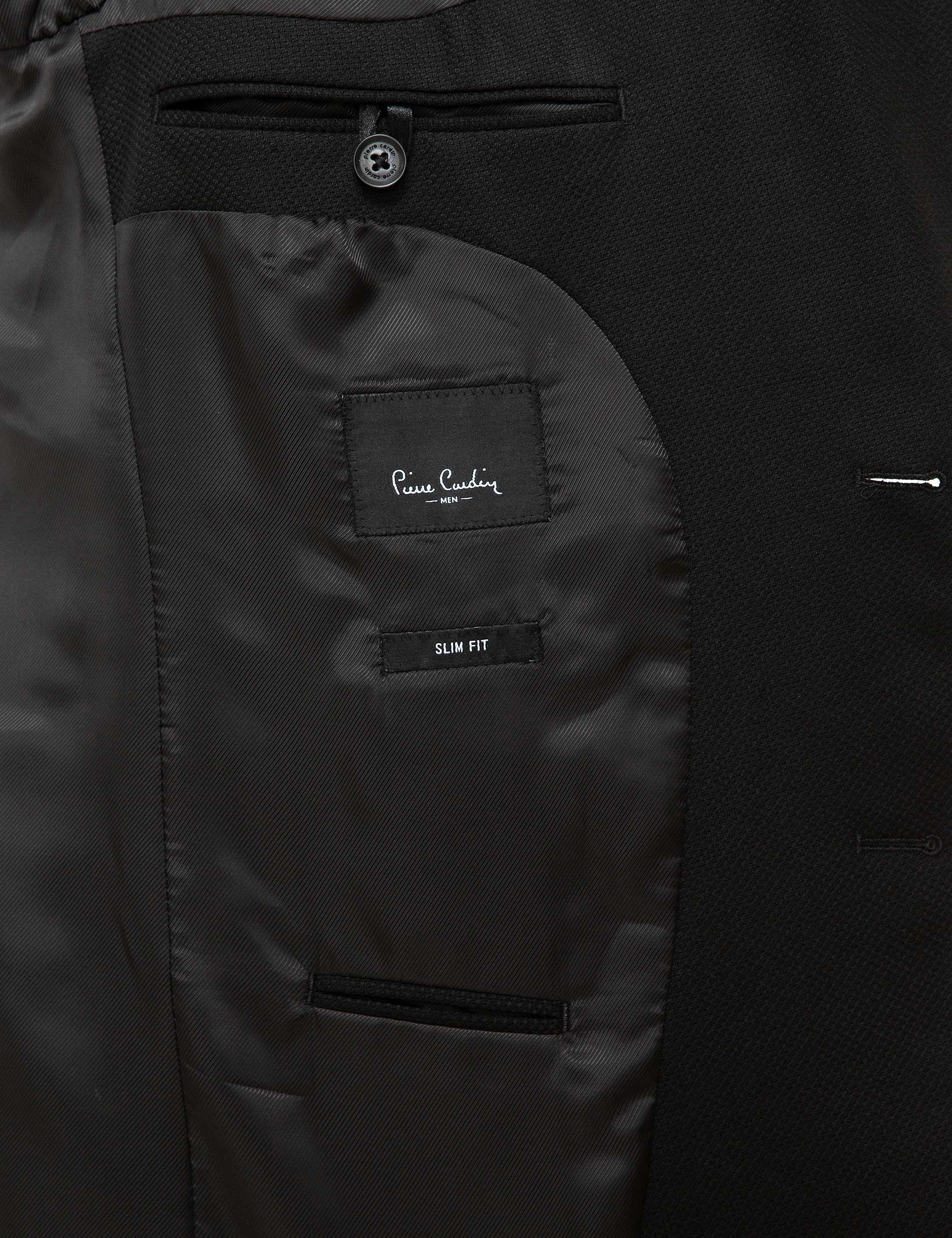 Siyah Slim Fit Takım Elbise