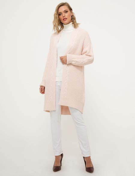 Pembe Triko Hırka - 50213524058