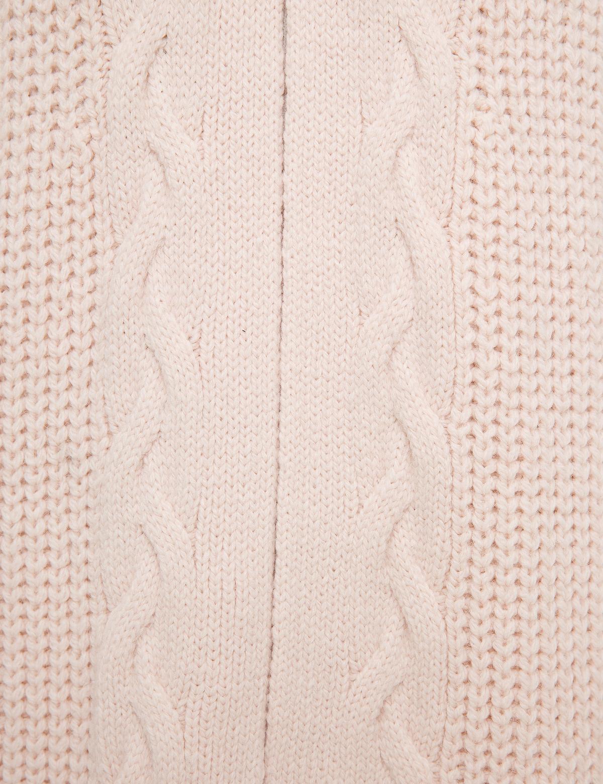 Pembe Triko Hırka - 50213524058