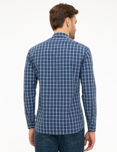 Lacivert Slim Fit Gömlek - 50209286010