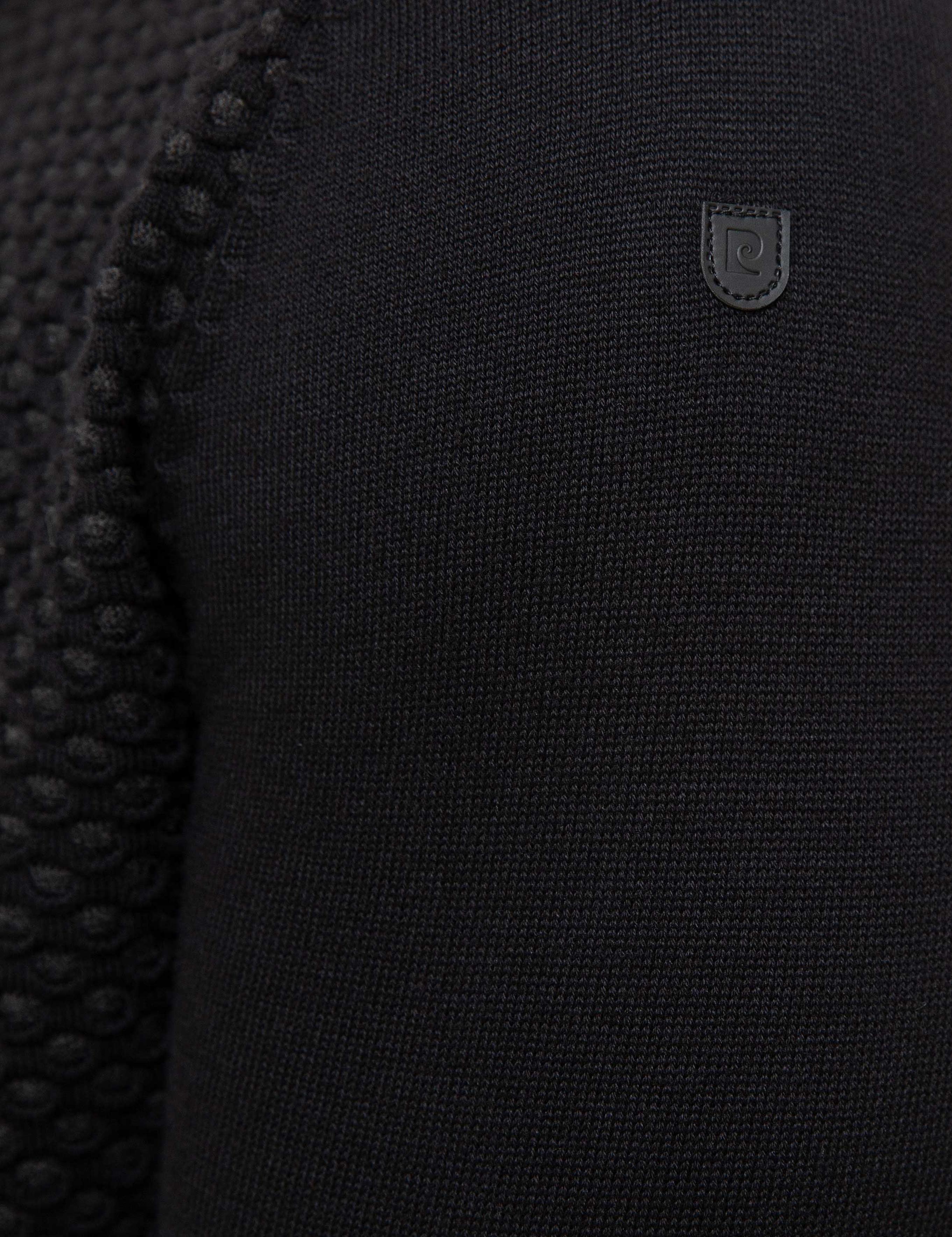 Siyah Slim Fit Kazak