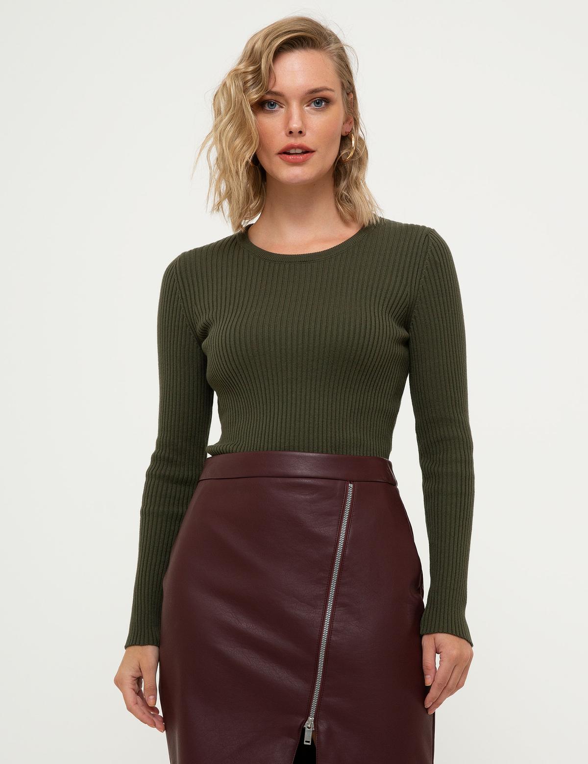 Haki Triko Kazak - 50210397022