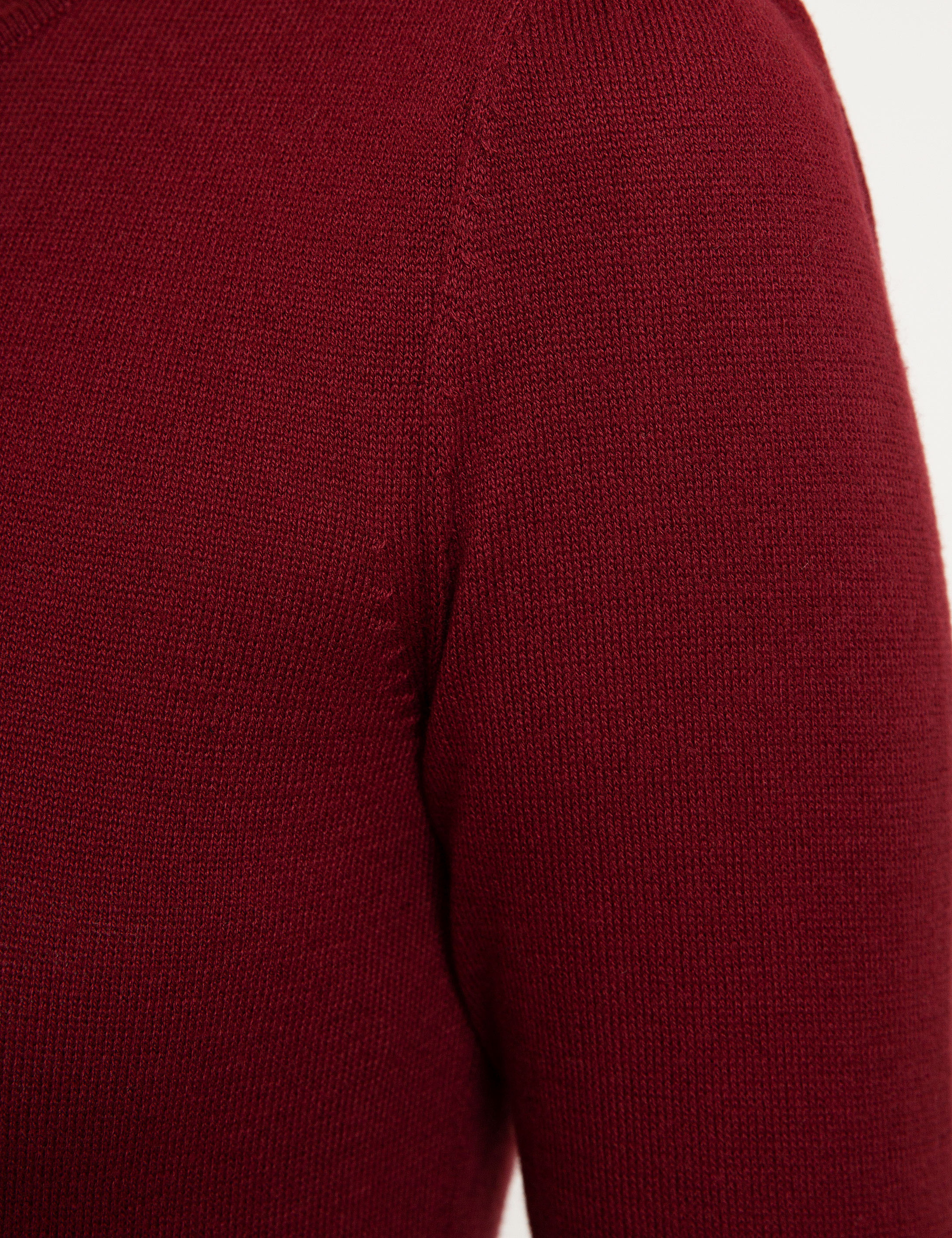Bordo Slim Fit Kazak - Image 6
