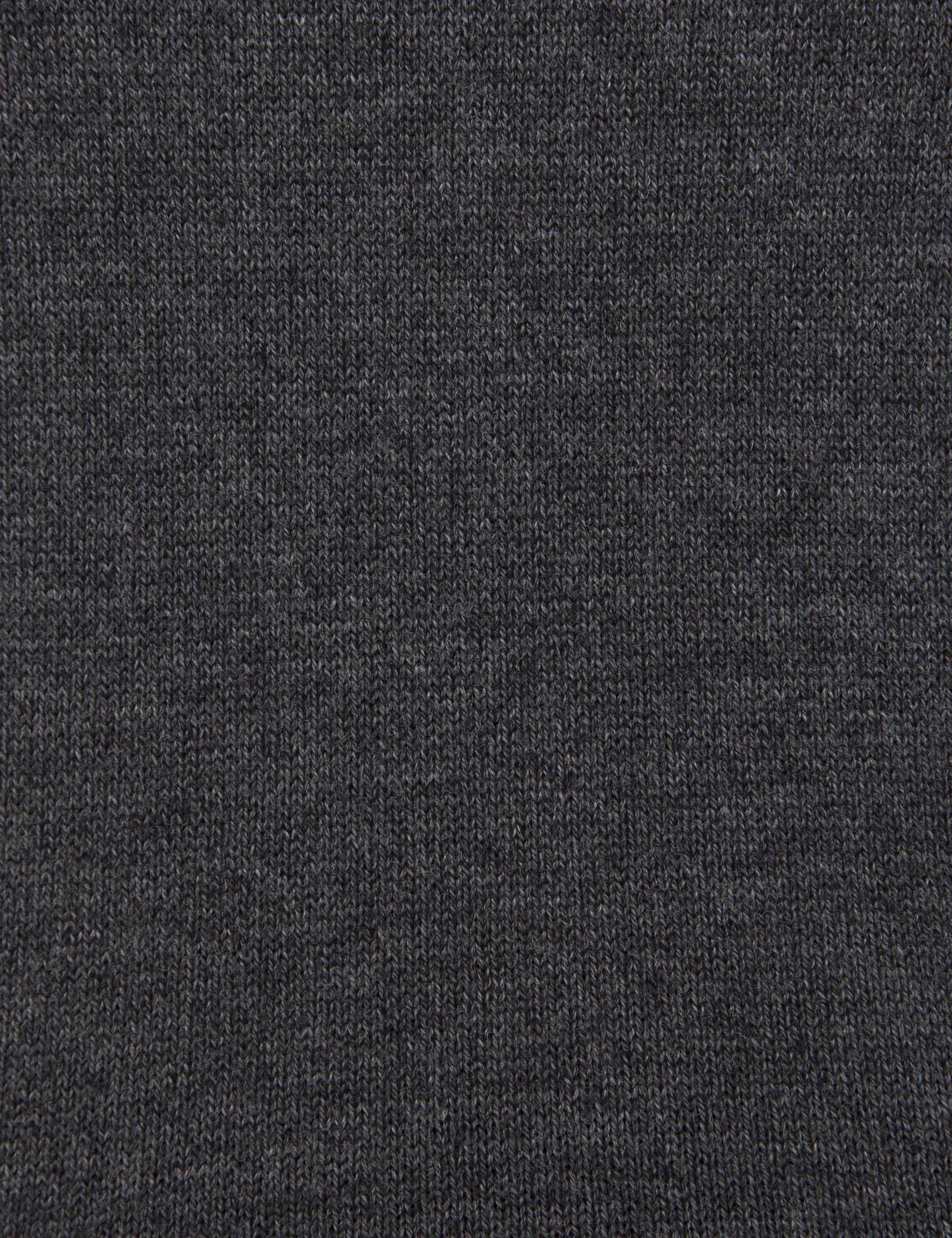 Gri Slim Fit Kazak - Image 6