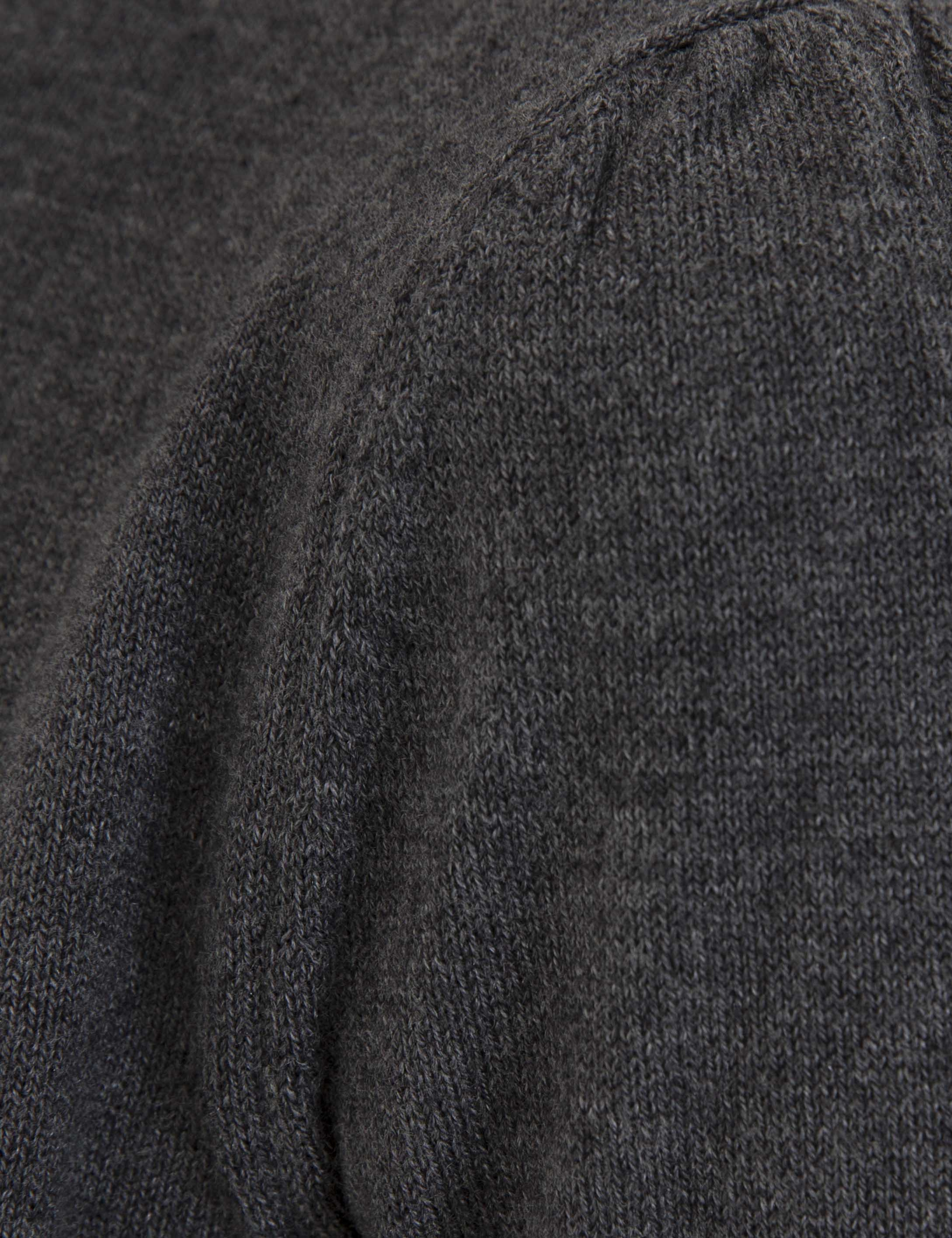 Gri Slim Fit Kazak