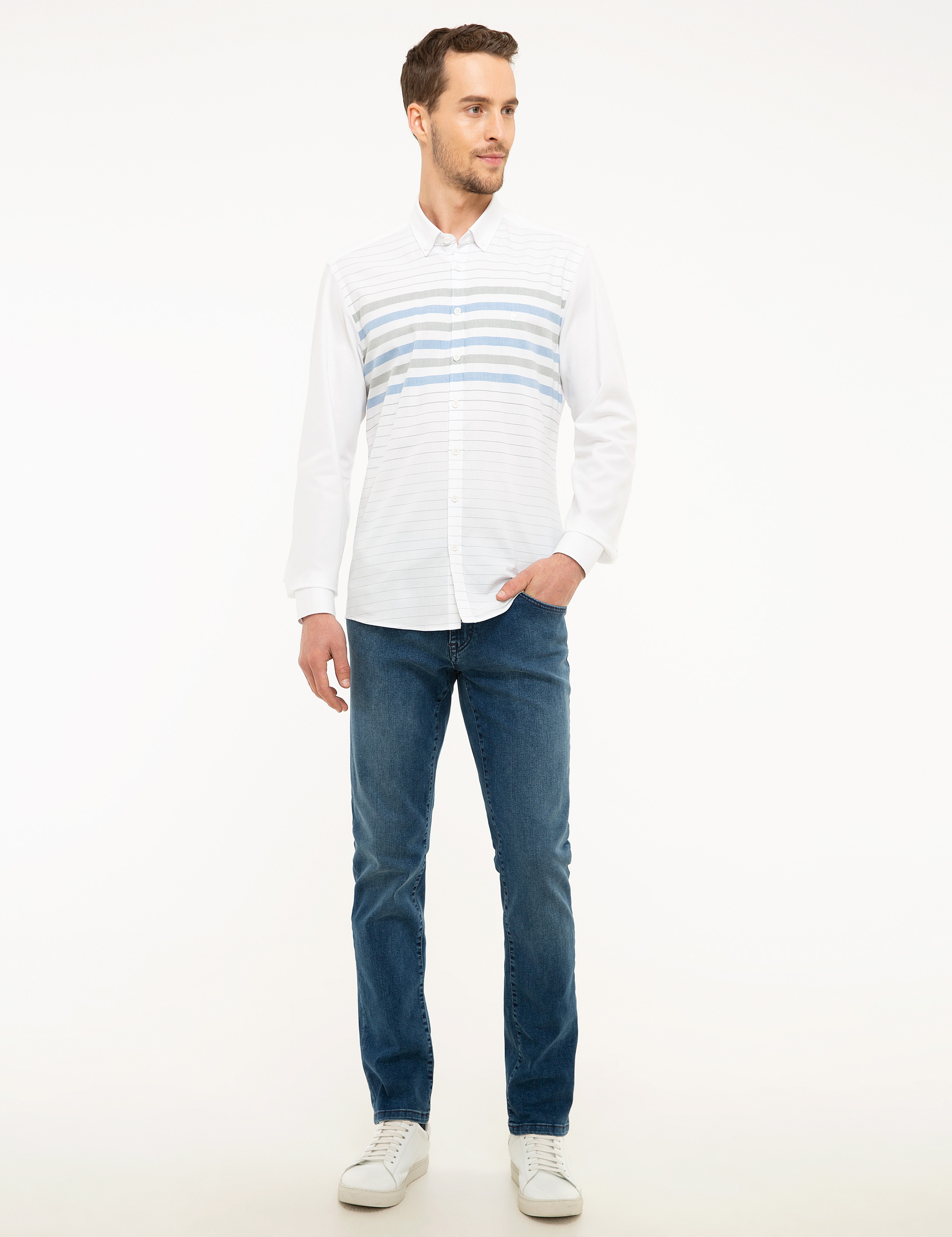 Mavi Slim Fit Denim Pantolon - Image 1