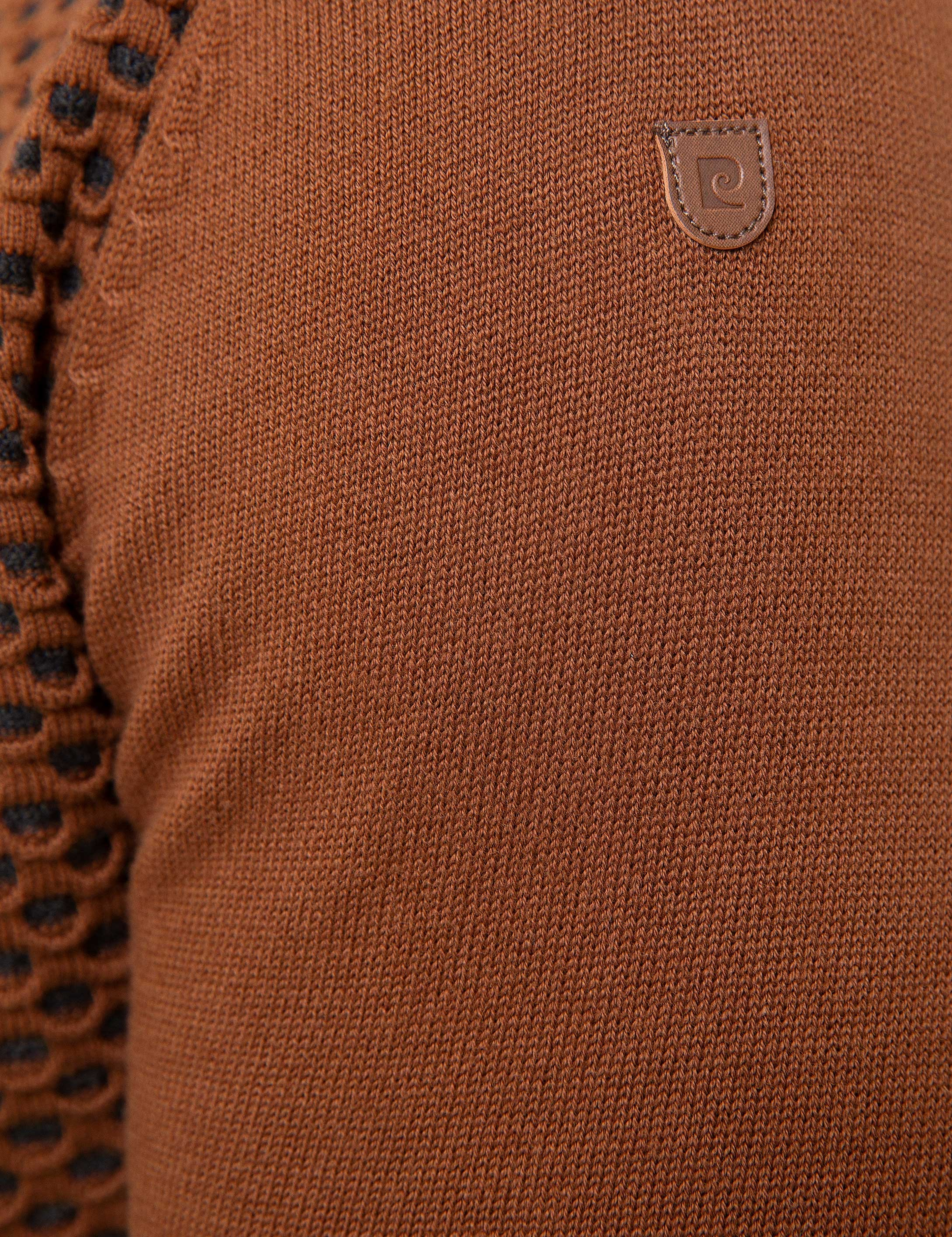 Camel Slim Fit Bisiklet Yaka Triko Kazak - Image 6
