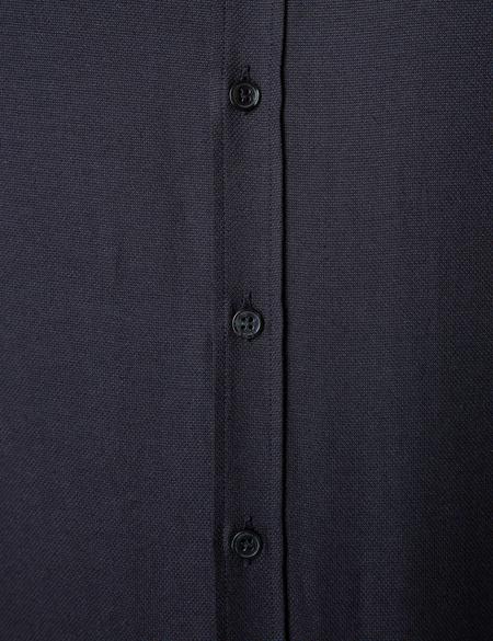 Siyah Slim Fit Oxford Gömlek - 50210019050