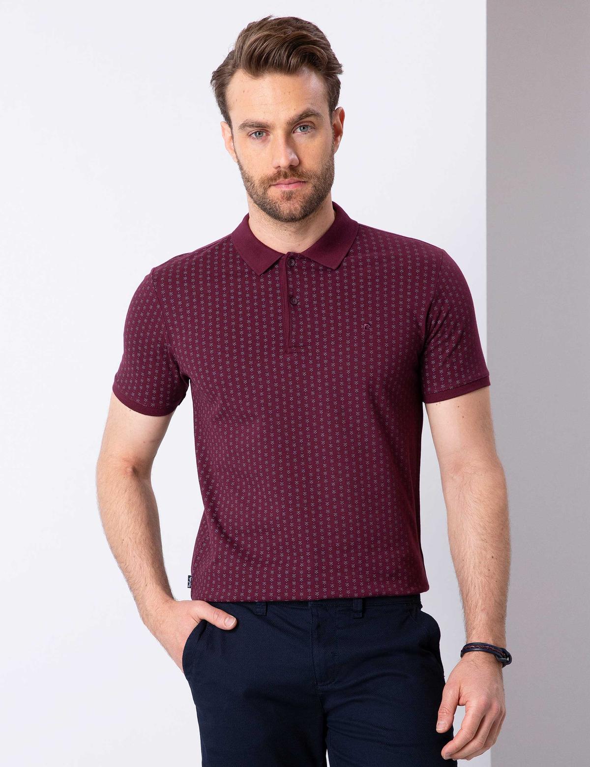 Bordo Slim Fit T-Shirt - 50210327011