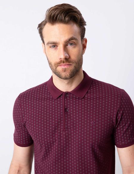 Bordo Slim Fit T-Shirt - 50210327011