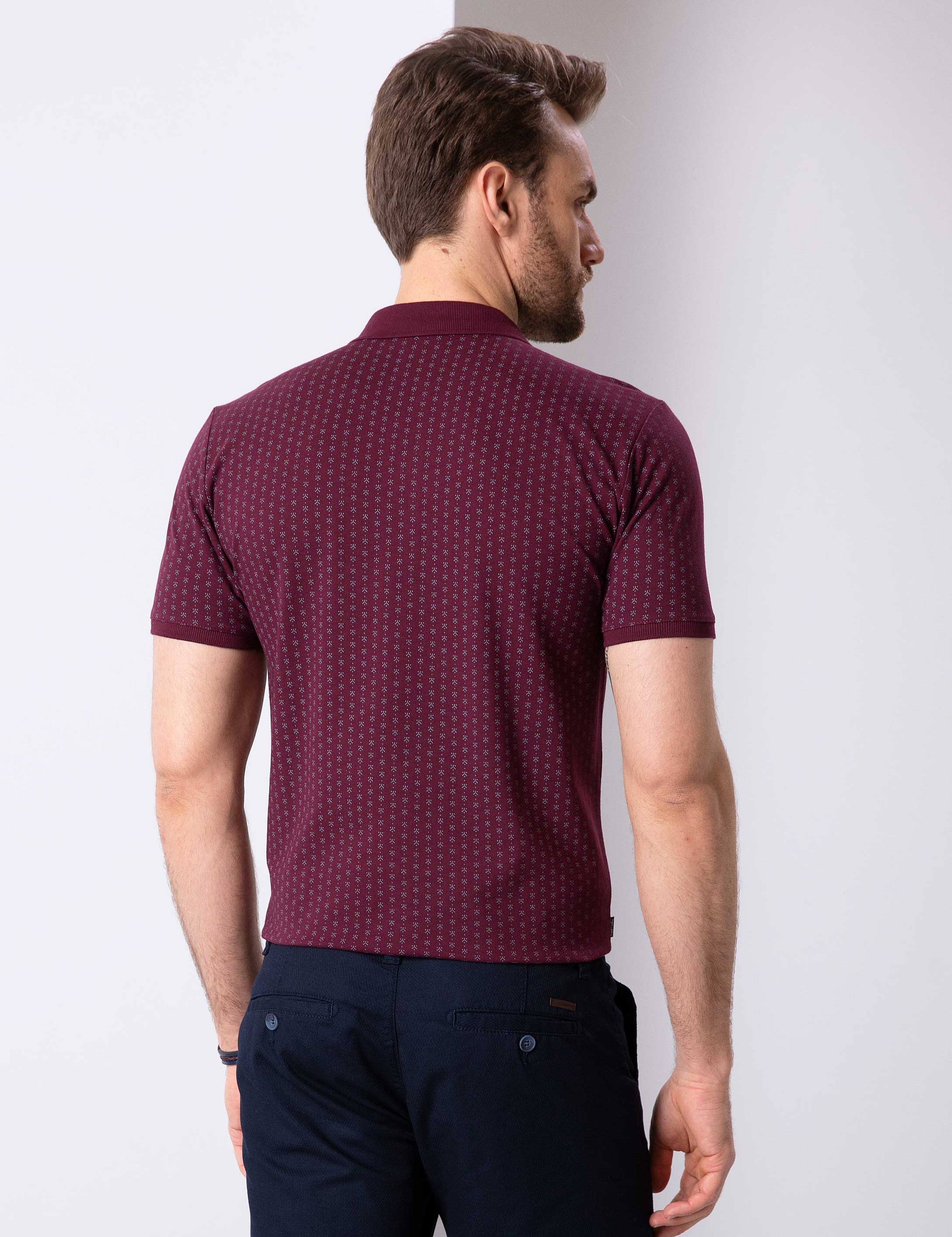 Bordo Slim Fit T-Shirt - Image 4