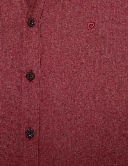 Bordo Slim Fit Gömlek - 50211253005
