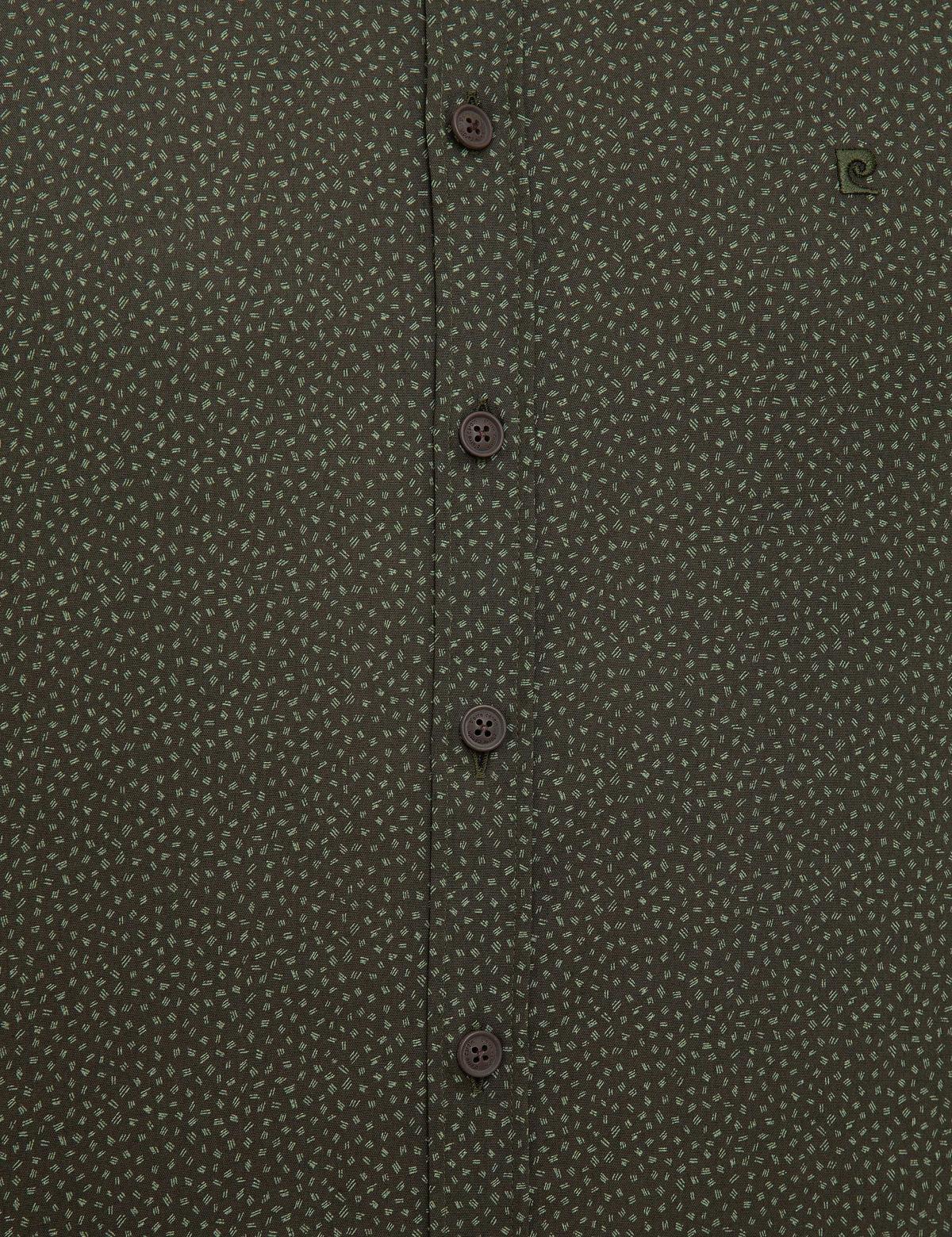 Yeşil Slim Fit Gömlek - 50209527013