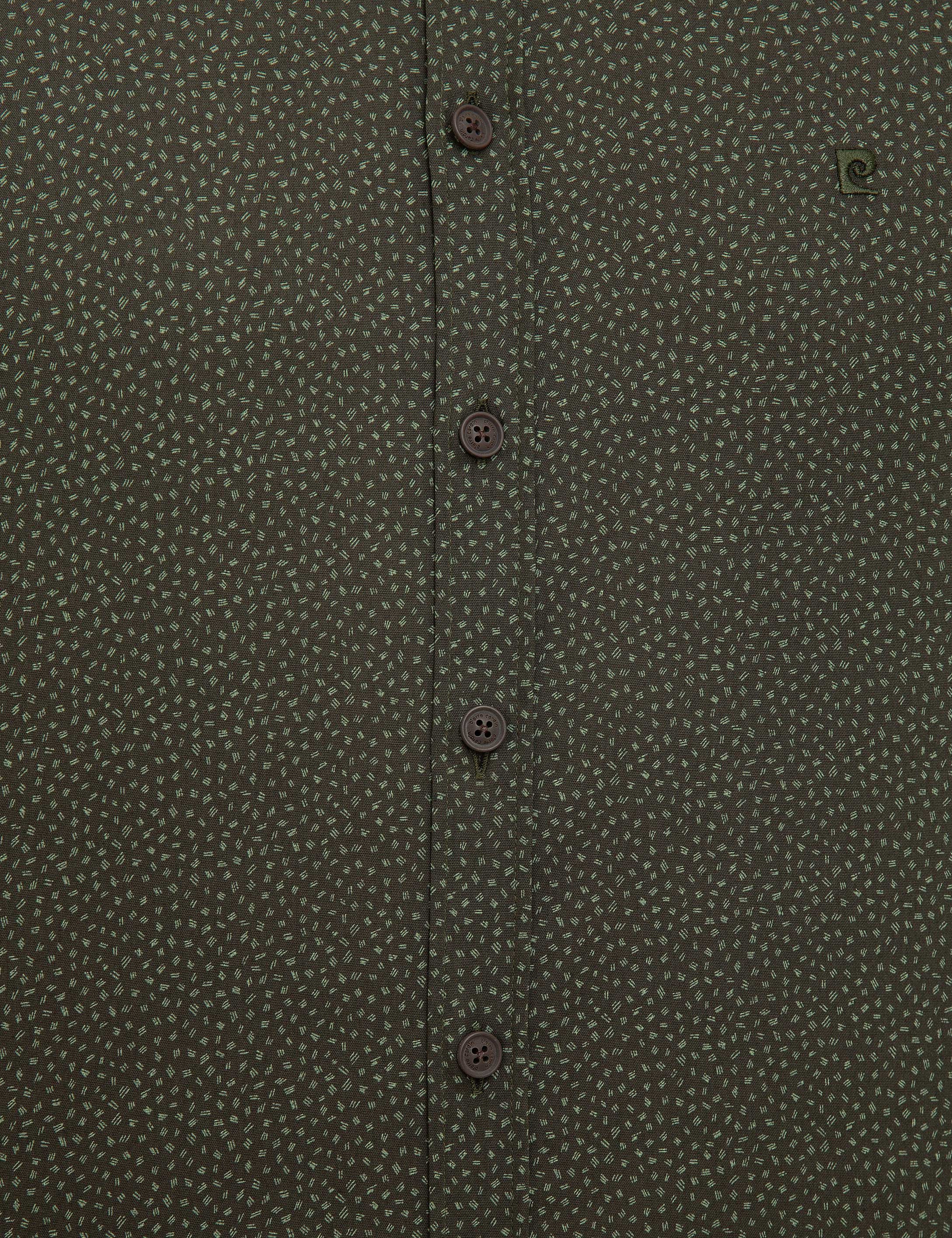 Yeşil Slim Fit Gömlek - Image 5