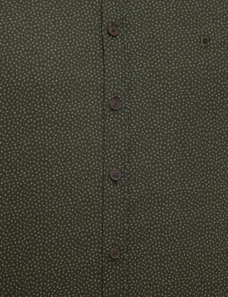 Yeşil Slim Fit Gömlek - 50209527013