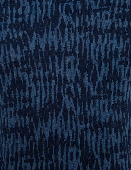 Lacivert Slim Fit Yarım Balıkçı Yaka Triko Kazak - 50209880016