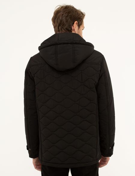 Siyah Standart Fit Kaban - 50210375014