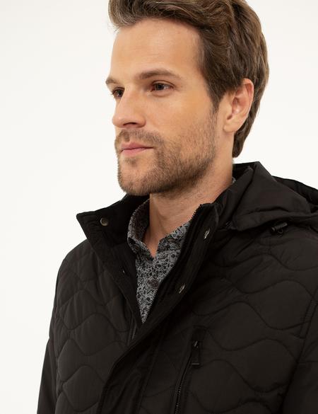 Siyah Standart Fit Kaban - 50210375014