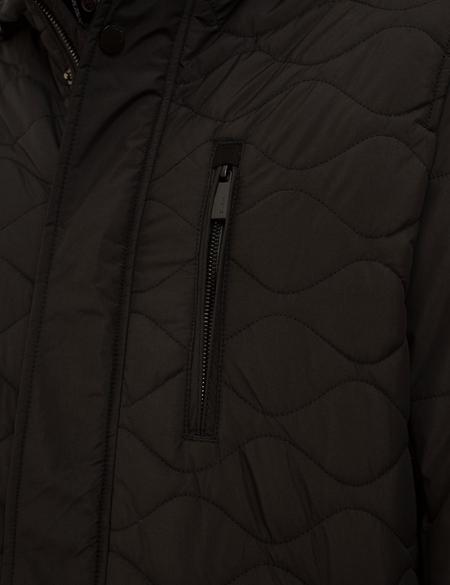 Siyah Standart Fit Kaban - 50210375014