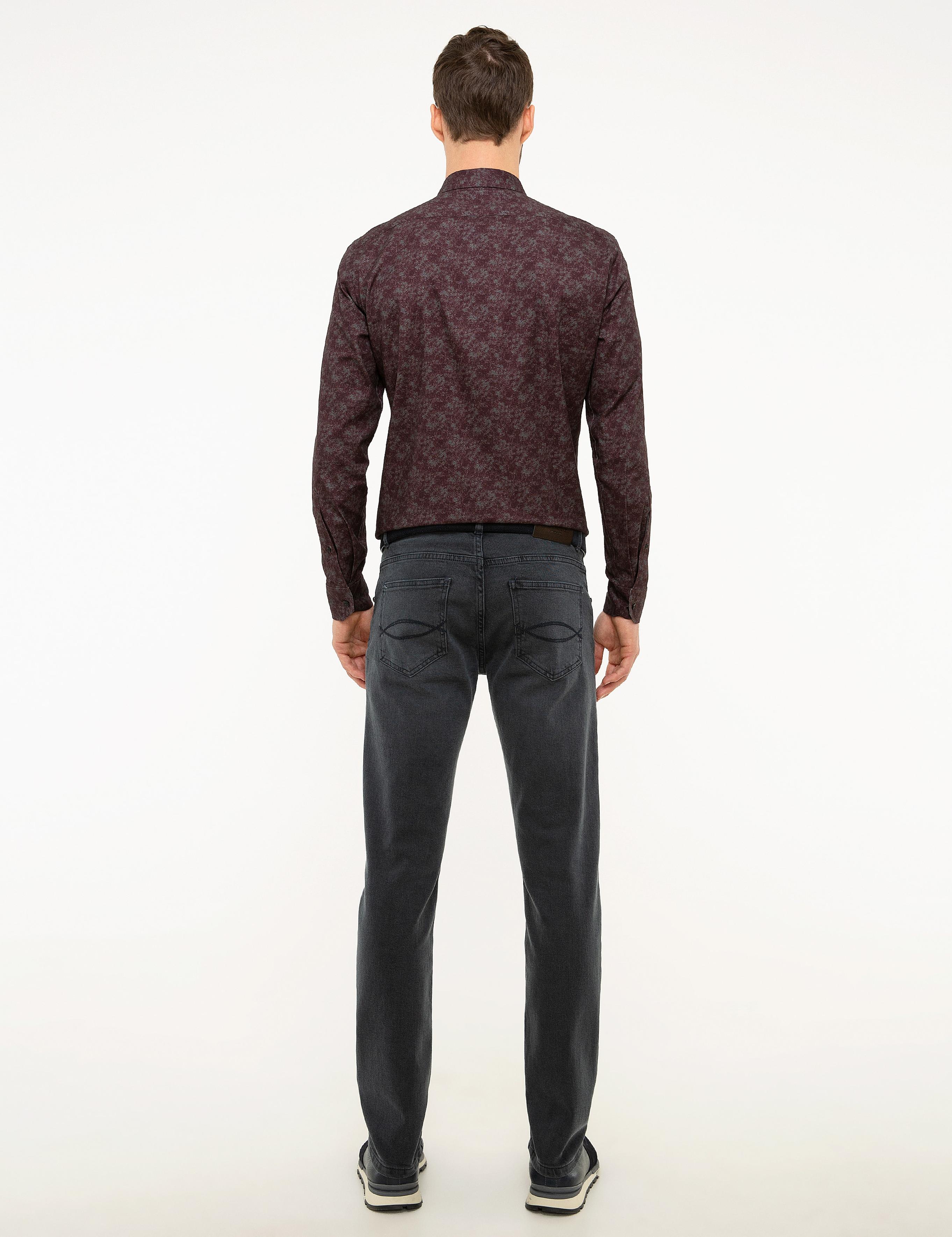 Petrol Slim Fit Denim Pantolon